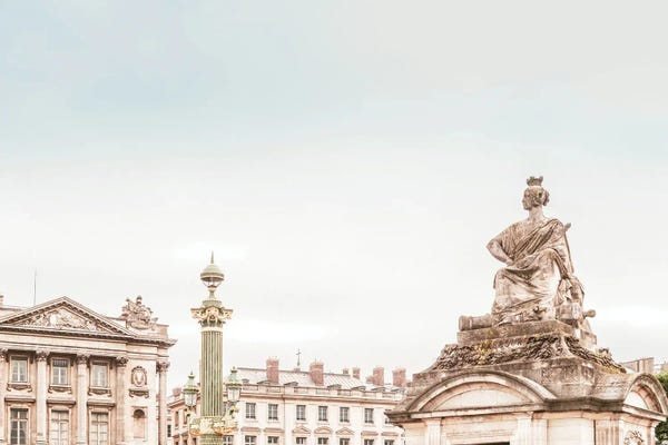 Vintage Styled Photography: Paris View Pastel by Grace Digital Art Co