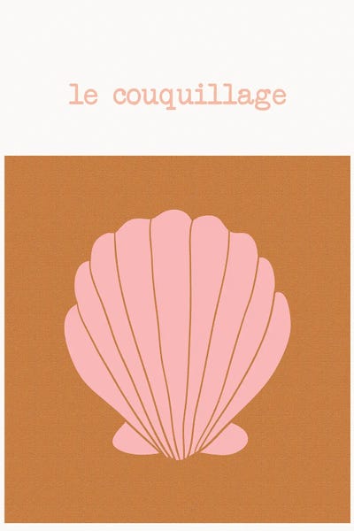 Clam Shell by Grace Digital Art Co art print