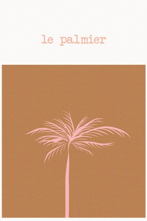 The Palm Tree by Grace Digital Art Co wall art