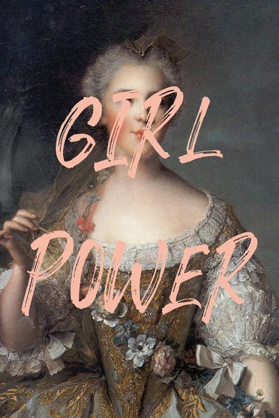 Girl Power by Grace Digital Art Co art print