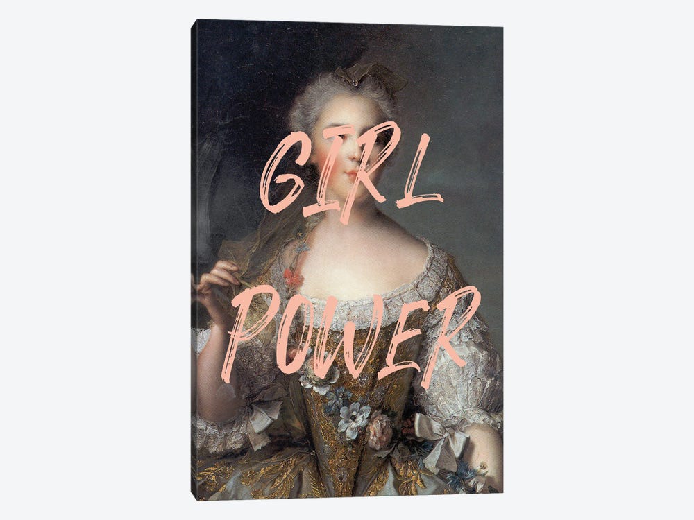 Girl Power by Grace Digital Art Co 1-piece Canvas Artwork