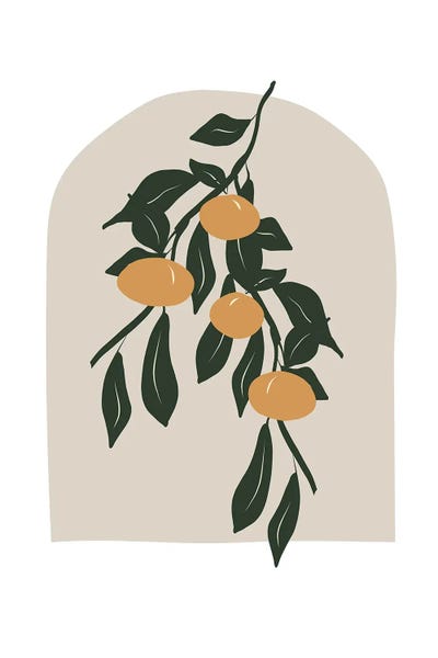 Oranges: Citrus by Grace Digital Art Co