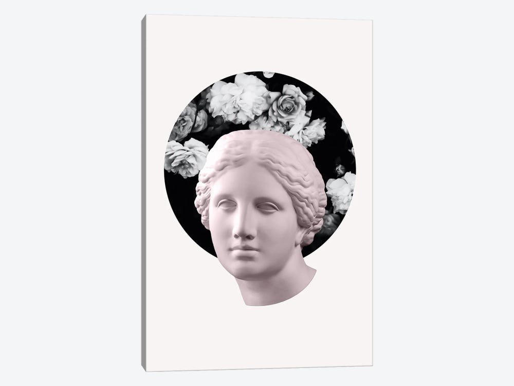 Pink And Floral Venus by Grace Digital Art Co 1-piece Art Print