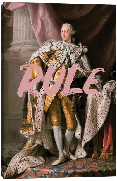 Rule Canvas Art Print - Royalty