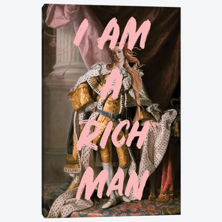 Rich Man Canvas Print #RAB342} by Grace Digital Art Co Art Print