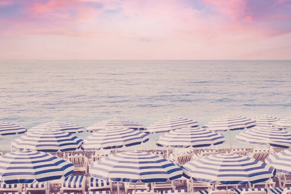 Grace Digital Art Co: Pink Riviera Sunrise by Grace Digital Art Co