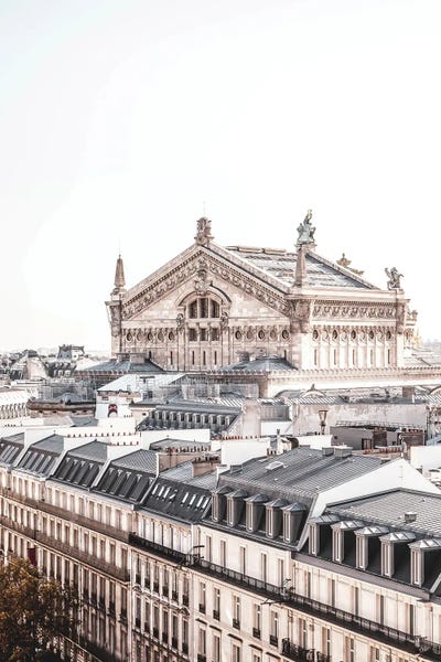 Paris View Of The Opera by Grace Digital Art Co art print