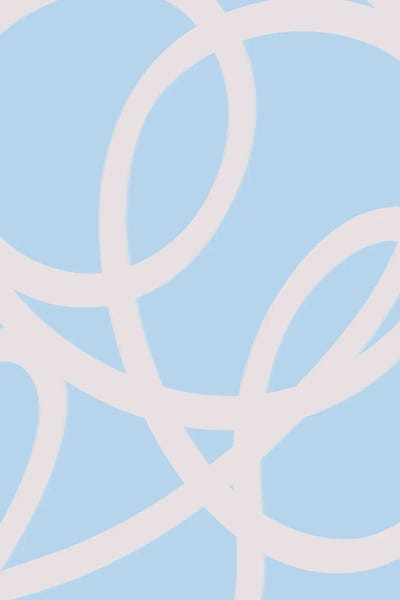 Abstract Blue by Grace Digital Art Co canvas print