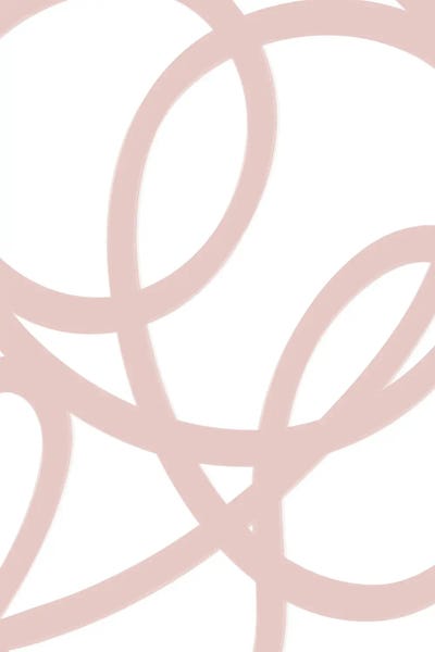 Grace Digital Art Co: Abstract Dusty Pink by Grace Digital Art Co