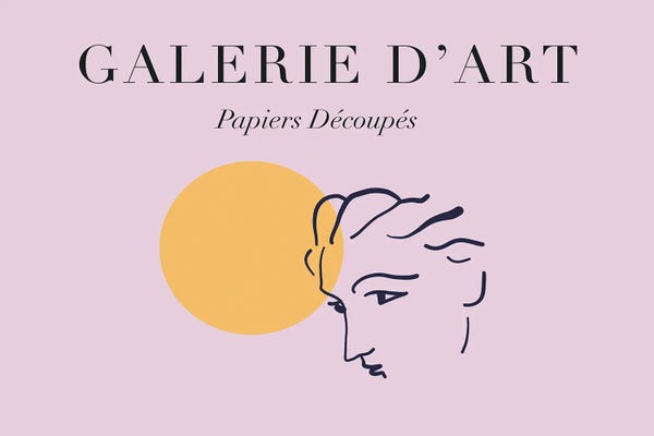 Artists Like Matisse: Male Line Drawing by Grace Digital Art Co