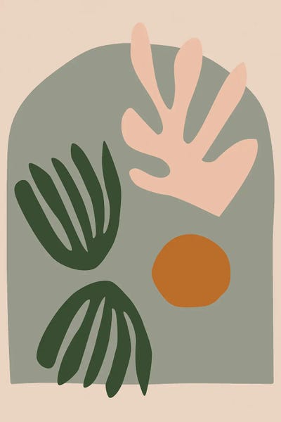 The Cut Outs Collection: Khaki Arch Cut-Outs by Grace Digital Art Co