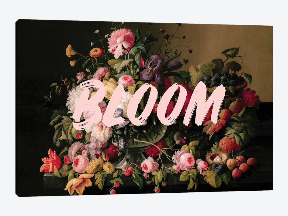 Bloom by Grace Digital Art Co 1-piece Canvas Art
