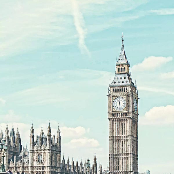 Big Ben: London Westminster View II by Grace Digital Art Co
