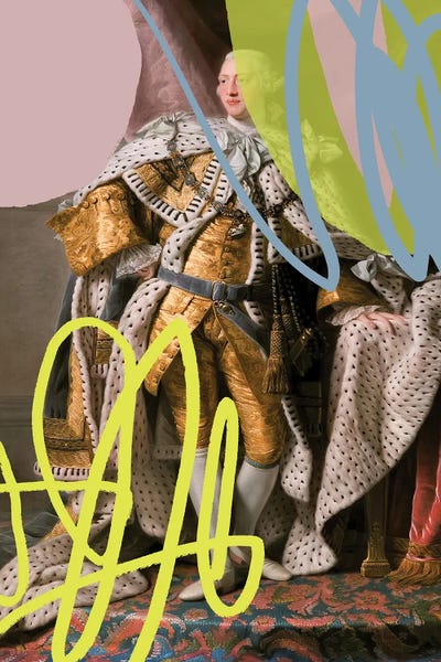 Historical Fashion: Graffiti King by Grace Digital Art Co