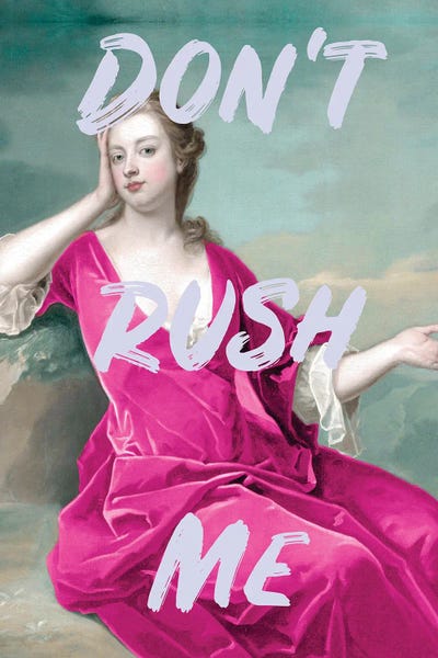 Grace Digital Art Co: Don't Rush Me Duchess - Maximalist by Grace Digital Art Co