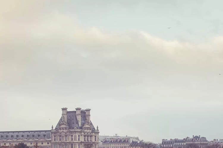 Louvre Paris by Grace Digital Art Co wall art