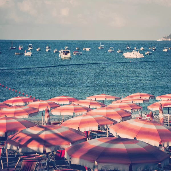 Grace Digital Art Co: Amalfi Beach by Grace Digital Art Co