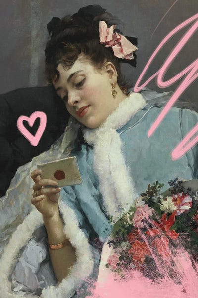 Grace Digital Art Co: Love Letter by Grace Digital Art Co
