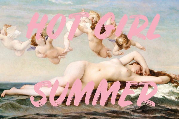 Grace Digital Art Co: Hot Girl Summer by Grace Digital Art Co