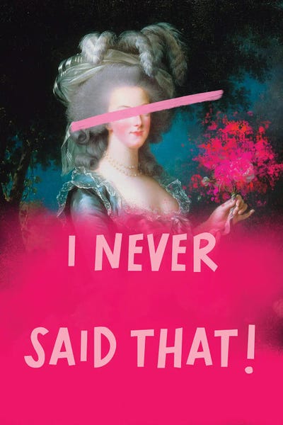 Grace Digital Art Co: Marie Antoinette Altered Art II by Grace Digital Art Co