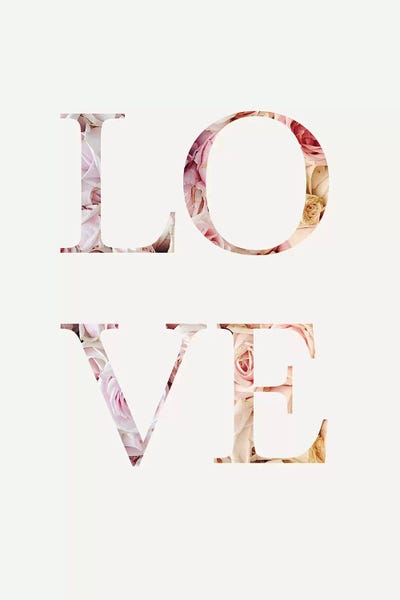 Grace Digital Art Co: Love Floral by Grace Digital Art Co