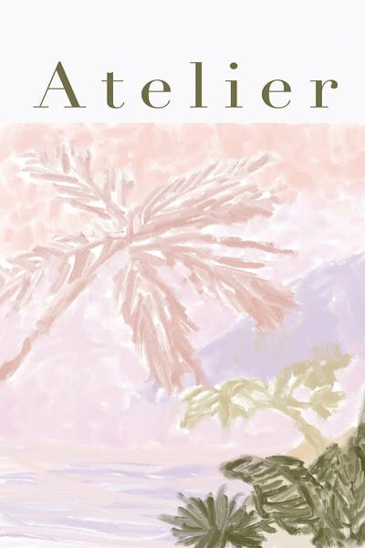 Grace Digital Art Co: Atelier Jungle Painting by Grace Digital Art Co