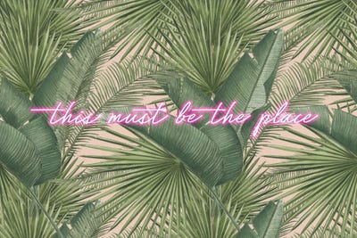 Neon Quote by Grace Digital Art Co art print