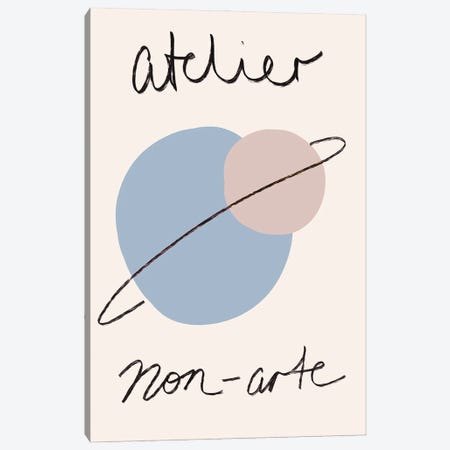 Atelier Illustrated Exhibition Art Canvas Print #RAB432} by Ruby and B Canvas Art Print