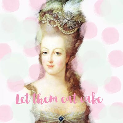 Marie Antoinette Mint Pink by Grace Digital Art Co canvas print