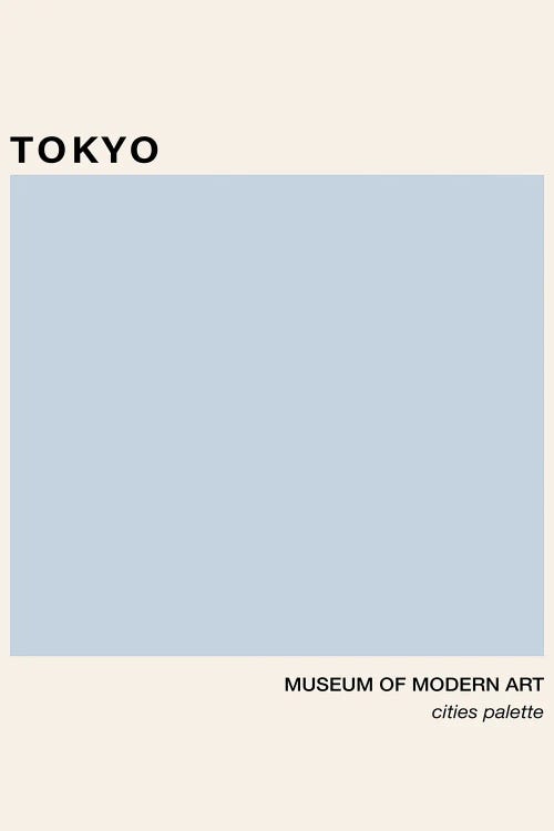 Tokyo Minimalist by Grace Digital Art Co wall art