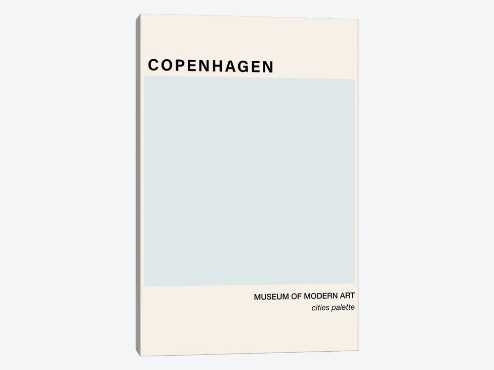 Copenhagen Minimalist by Grace Digital Art Co 1-piece Canvas Art