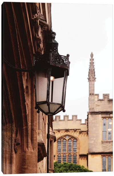 Oxford Lamp Canvas Art Print