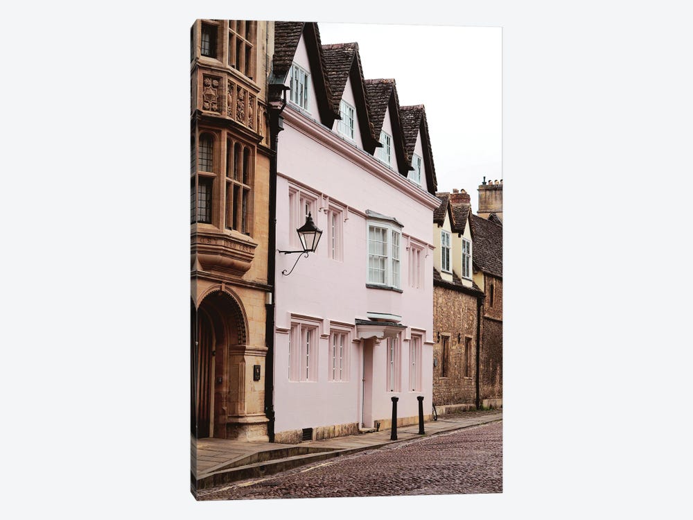 Pink House Of Oxford by Grace Digital Art Co 1-piece Art Print