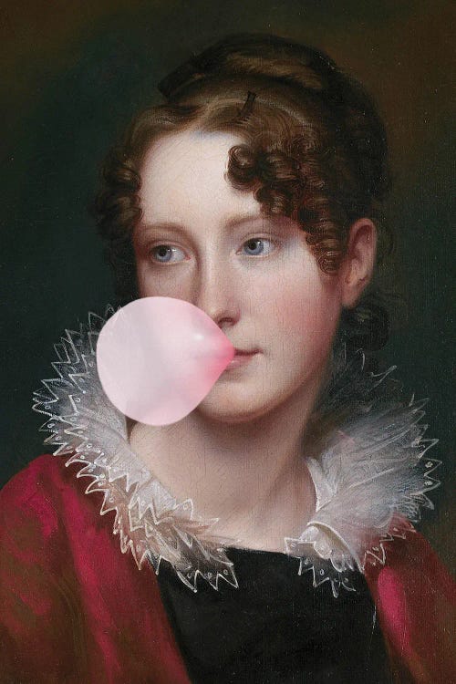 Bubble Gum Portrait II