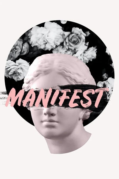 Grace Digital Art Co: Manifest Venus Print by Grace Digital Art Co
