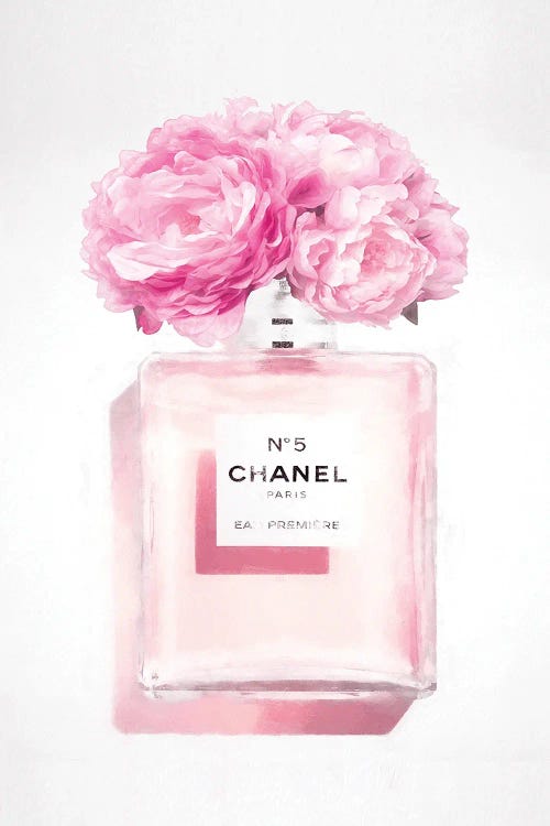 Soft Pink Perfume Bottle