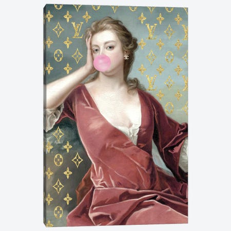 Fashion Duchess Canvas Print #RAB476} by Grace Digital Art Co Canvas Art