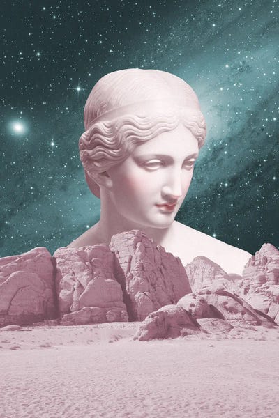 Grace Digital Art Co: Surreal Ancient Statue by Grace Digital Art Co