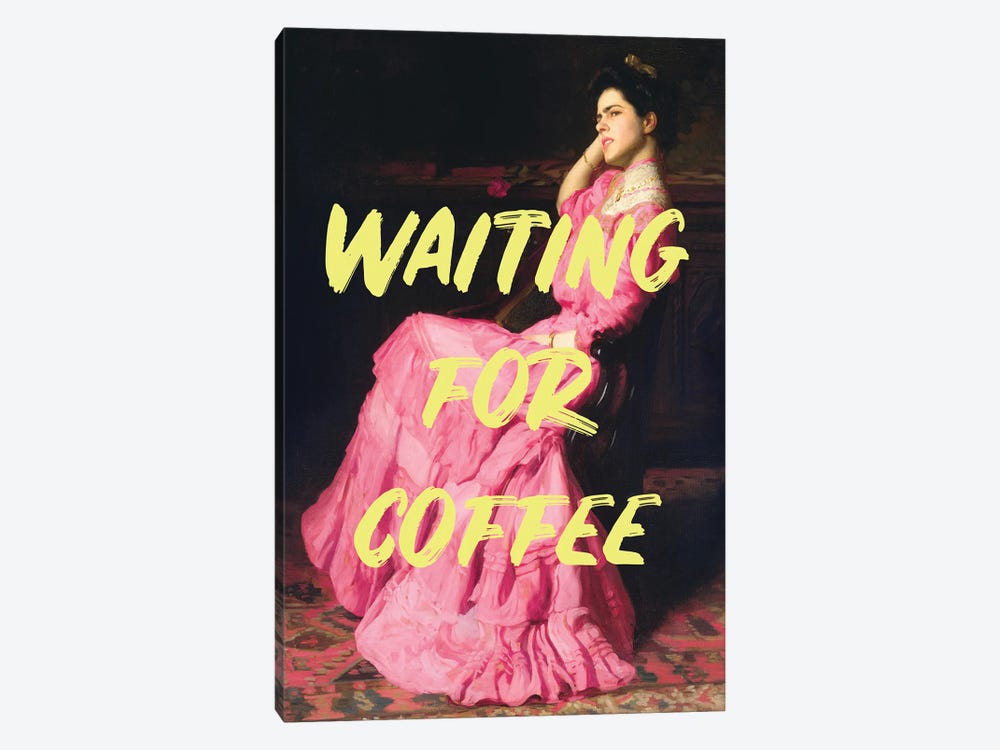 Waiting For Coffee II by Grace Digital Art Co 1-piece Art Print