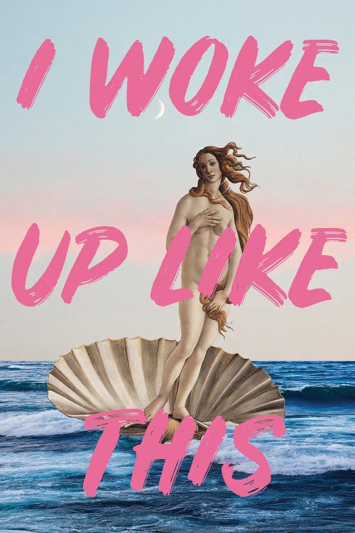 Birth Of Venus Collage