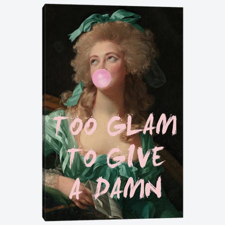 Too Glam V Canvas Print #RAB514} by Grace Digital Art Co Canvas Print