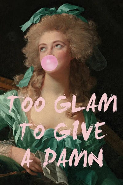 Grace Digital Art Co: Too Glam V by Grace Digital Art Co