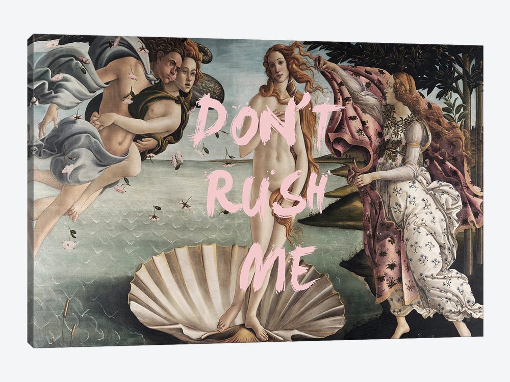 Don't Rush Me Venus by Grace Digital Art Co 1-piece Canvas Art