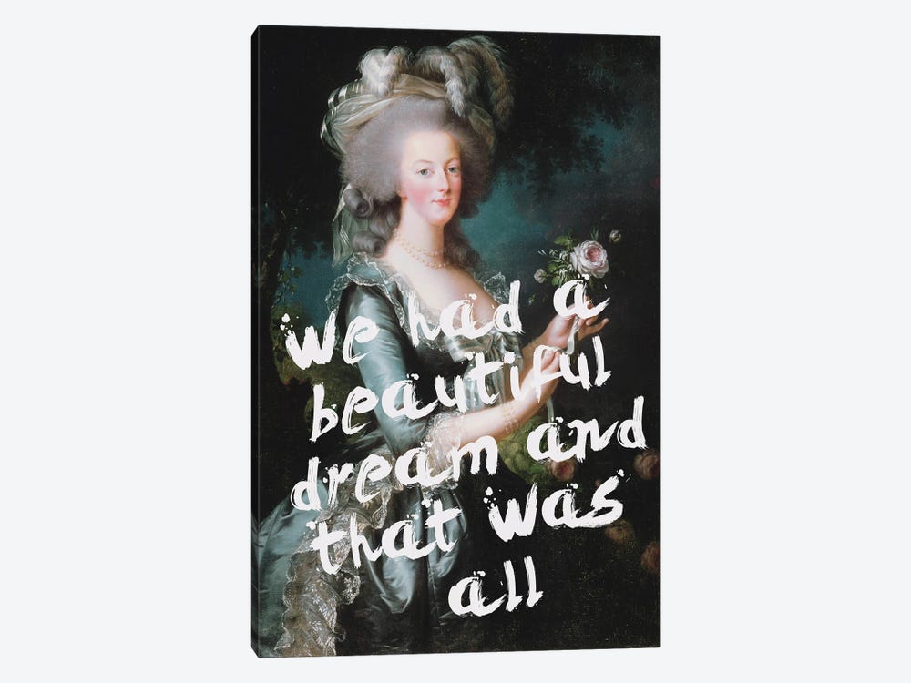 Marie Antoinette's Dream by Grace Digital Art Co 1-piece Art Print