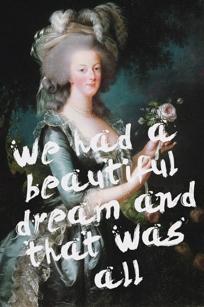 Grace Digital Art Co: Marie Antoinette's Dream by Grace Digital Art Co