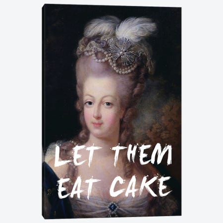 Marie Antoinette Cake Canvas Print #RAB523} by Grace Digital Art Co Canvas Art Print