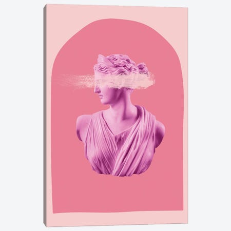 Artemis Pop Pink Canvas Print #RAB528} by Grace Digital Art Co Canvas Art Print