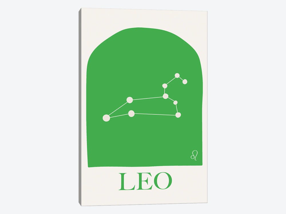 Leo Zodiac by Grace Digital Art Co 1-piece Canvas Artwork