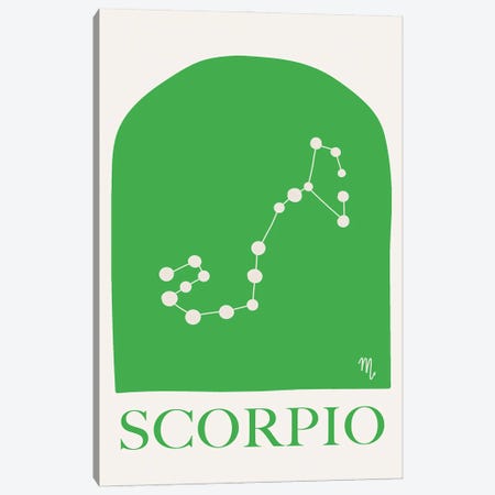 Scorpio Zodiac Canvas Print #RAB541} by Grace Digital Art Co Canvas Print