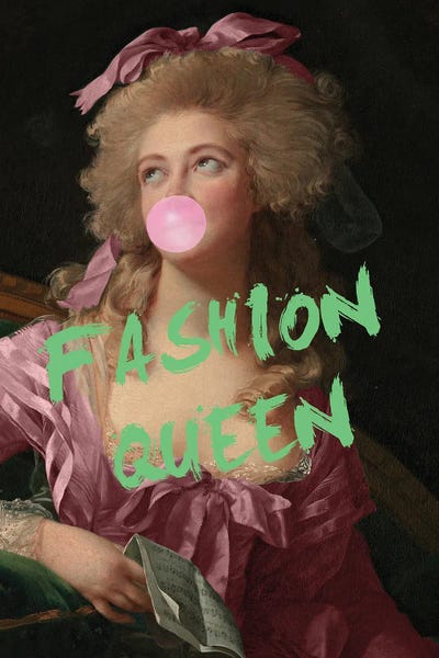 Fashionista by Grace Digital Art Co art print